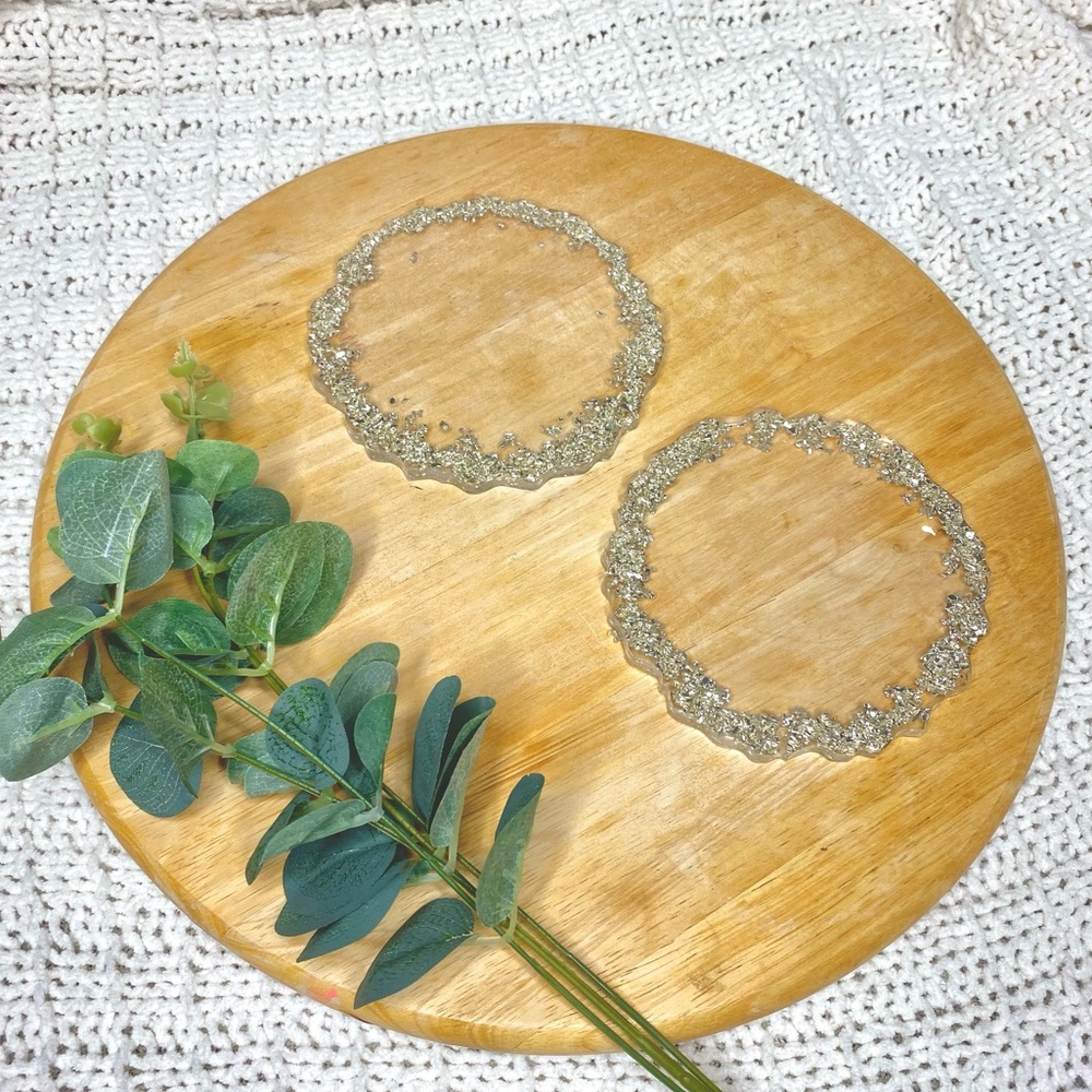 Rhinestone Coasters / Geode Coasters - Picture 9 of 11
